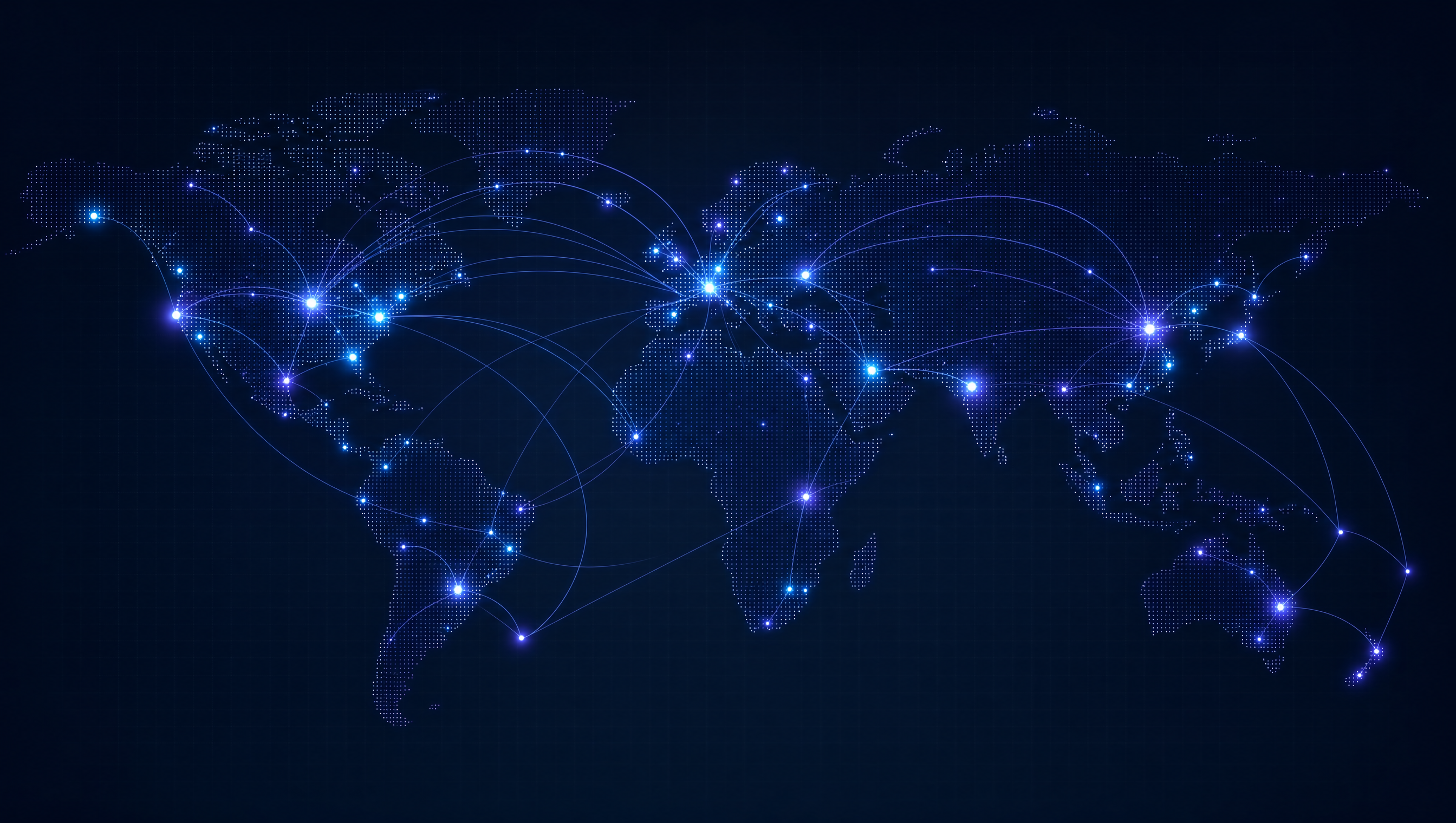 Carte de couverture internationale EON Groupe — présence dans plus de 150 pays